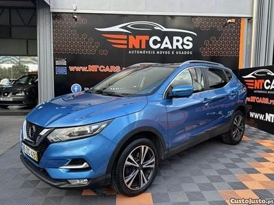 Azul Usado 2019 Nissan Qashqai N-Connecta SUV | € 20.900 (Preço justo)