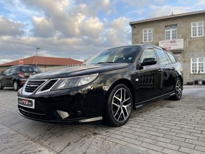 Usado Saab 9-3 150 HP (110 kW) 2008 Preto Carrinha