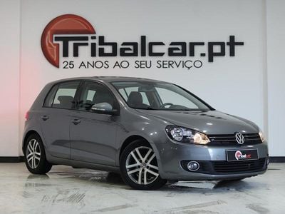 Usado VW Golf VI Trendline 110 HP (80 kW) 2008 Cinza Citadino