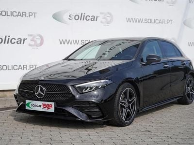 Usado Mercedes A200 AMG line 163 HP (119 kW) 2023 Preto Citadino
