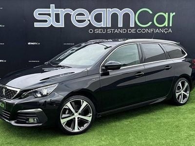 Preto Usado 2021 Peugeot 308 SW Carrinha | € 19.900 (Preço justo)