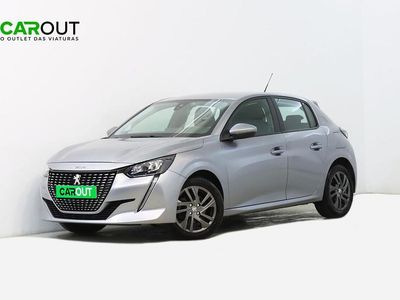 Usado Peugeot 208 102 HP (75 kW) 2021 Cinzento Citadino
