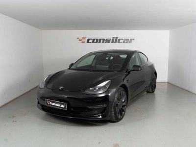 Usado Tesla Model 3 Performance 377 kW (513 HP) 2022 Preto Sedan