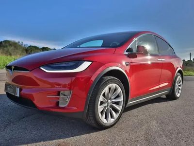 Vermelho Usado 2020 Tesla Model X SUV | € 58.995 (Caro)