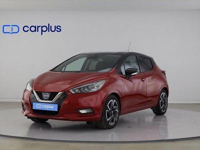 Vermelho Usado 2021 Nissan Micra Tekna | € 16.400 (Preço elevado)