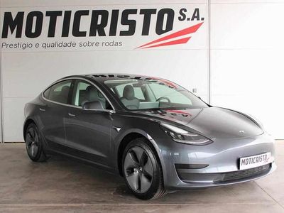 Usado Tesla Model 3 Standard Range Plus 189 kW (258 HP) 2020 Cinzento Sedan