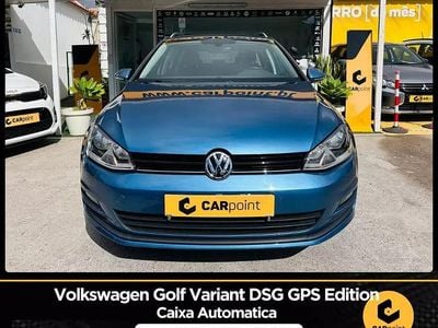 Usado VW Golf VII Edition 110 HP (80 kW) 2017 Azul Carrinha
