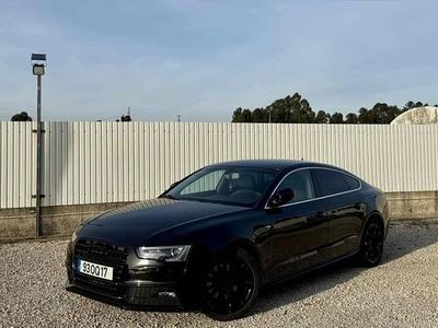 Usado Audi A5 Sportback S-Line 177 HP (130 kW) 2014 Preto Citadino