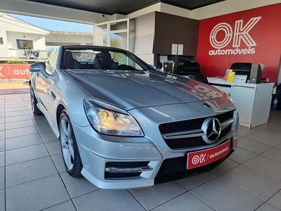Usado Mercedes SLK250 204 HP (150 kW) 2012 Cinza antracite Cabrios