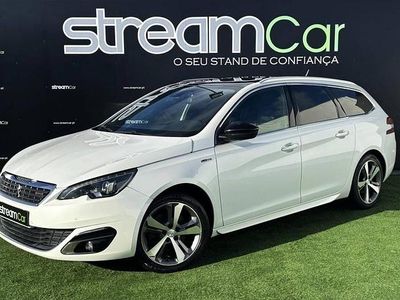 Branco Usado 2015 Peugeot 308 SW Carrinha | € 12.900 (Preço justo)