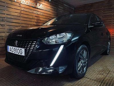 Preto Usado 2022 Peugeot 208 Citadino | € 13.750 (Bom preço)