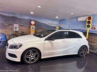 Branco Usado 2013 Mercedes A200 AMG line | € 16.990 (Preço justo)