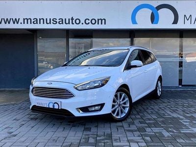 Usado Ford Focus Titanium 120 HP (88 kW) 2018 Branco Carrinha