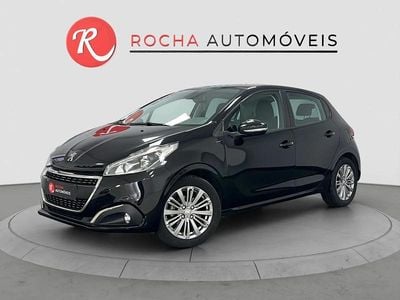 Usado Peugeot 208 Allure 82 HP (60 kW) 2018 Preto Citadino