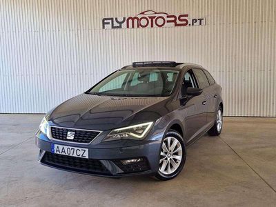 Usado Seat Leon ST 115 HP (84 kW) 2020 Cinzento Carrinha