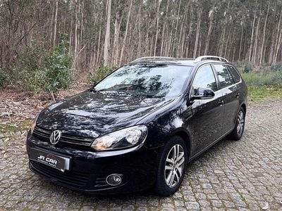 Usado VW Golf VI 105 HP (77 kW) 2010 Preto Citadino