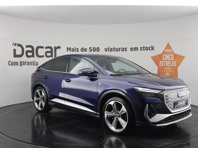 Usado Audi Q4 Sportback e-tron S-Line 125 kW (170 HP) 2022 Azul SUV