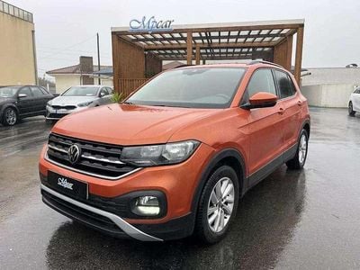 Usado VW T-Cross Life 95 HP (69 kW) 2022 Laranja SUV