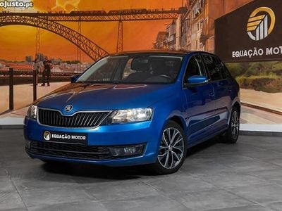 Azul Usado 2016 Skoda Rapid Ambition Citadino | € 13.500