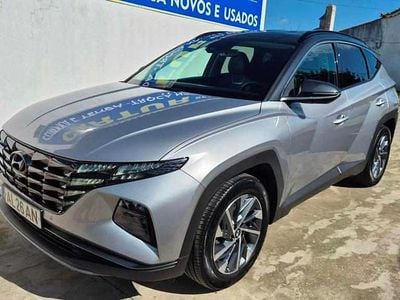 Usado Hyundai Tucson 136 HP (100 kW) 2021 Cinzento SUV