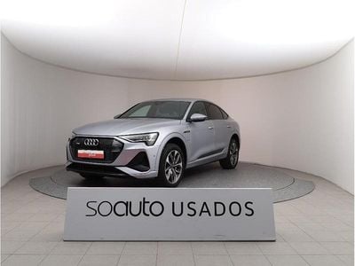 Cinzento claro metalizado Usado 2021 Audi e-tron Sportback S-Line SUV | € 34.990