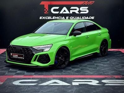 Usado Audi A3 400 HP (294 kW) 2022 Verde Sedan