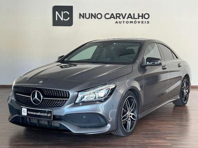 Cinza Usado 2016 Mercedes CLA180 AMG line Sedan | € 22.950 (Preço justo)