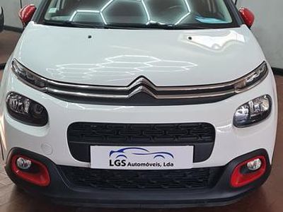 Branco Usado 2018 Citroën C3 PureTech | € 10.750 (Preço justo)