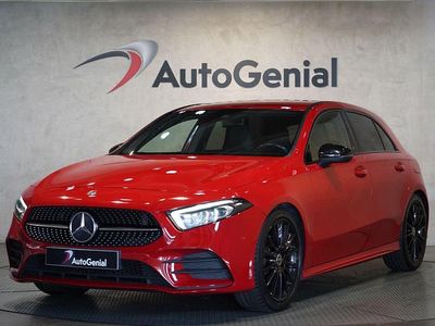 Vermelho Usado 2018 Mercedes A180 AMG line Citadino | € 24.990 (Caro)