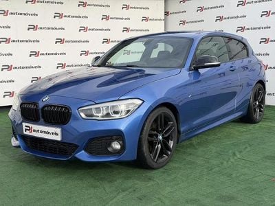 Usado BMW 114 95 HP (69 kW) 2015 Azul Citadino