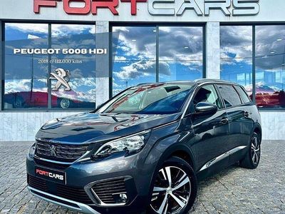 Cinza Usado 2018 Peugeot 5008 Allure Monovolume | € 22.990 (Preço justo)