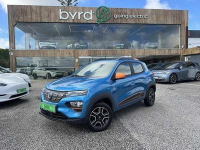 Azul Usado 2022 Dacia Spring Comfort Plus Citadino | € 10.900 (Preço justo)