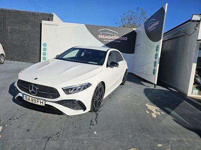 Branco Usado 2023 Mercedes A200 AMG line Sedan | € 30.850