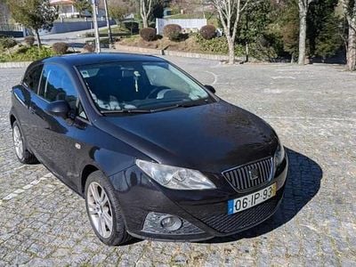 Usado Seat Ibiza 90 HP (66 kW) 2009 Preto Citadino