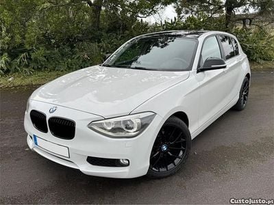 Branco Usado 2014 BMW 118 Sport Line Citadino | € 13.750 (Super Preço)