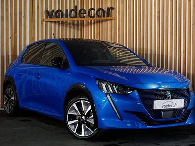 Azul Usado 2020 Peugeot e-208 GT-line Citadino | € 16.990 (Preço justo)