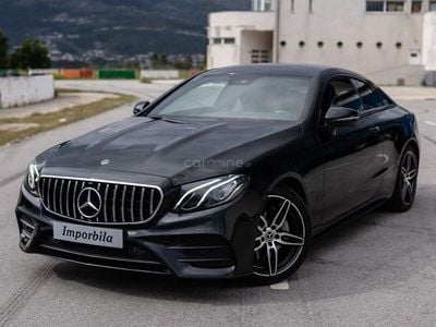 Usado Mercedes E220 AMG line 194 HP (142 kW) 2017 Preto Coupé