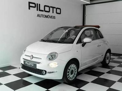 Usado Fiat 500C Lounge 69 HP (50 kW) 2017 Bege Cabrios