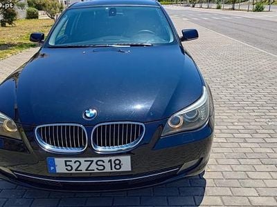 Preto Usado 2009 BMW 525 Sedan | € 11.490