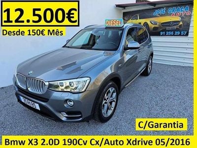 Cinzento Usado 2016 BMW X3 SUV | € 12.500 (Super Preço)