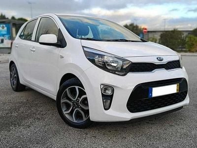 Branco Usado 2019 Kia Picanto EX Citadino | € 8.500 (Bom preço)