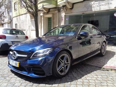 usado Mercedes C220 d 9G-TRONIC AMG Line