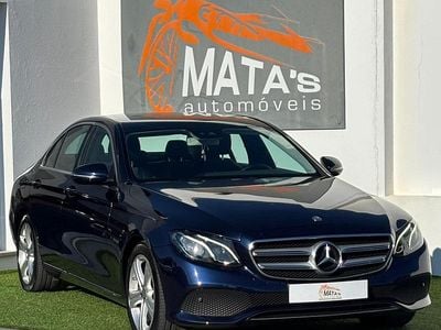 Azul Usado 2016 Mercedes E220 Avantgarde Sedan | € 29.900