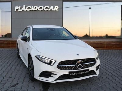 Branco Usado 2020 Mercedes A250 AMG line Sedan | € 29.700 (Preço elevado)