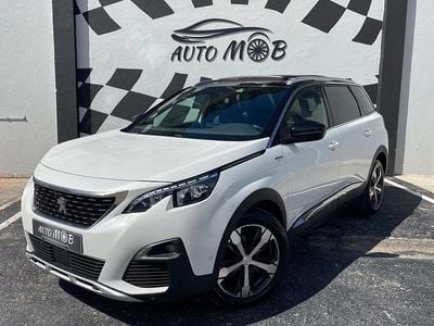 Branco Usado 2019 Peugeot 5008 GT-line Monovolume | € 20.889 (Preço justo)