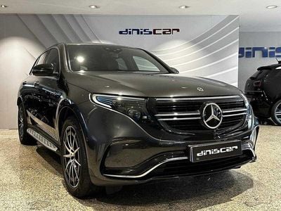 Cinza Usado 2020 Mercedes EQC400 AMG line SUV | € 38.900 (Preço justo)