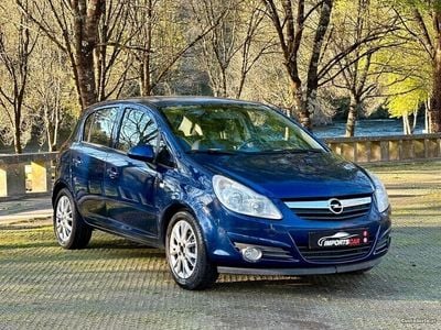 Usado Opel Corsa Enjoy 90 HP (66 kW) 2009 Azul