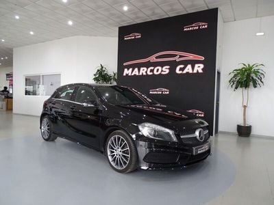 Preto Usado 2015 Mercedes A180 AMG | € 18.700 (Preço elevado)