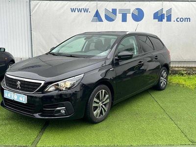 Usado Peugeot 308 SW 130 HP (95 kW) 2021 Preto Carrinha