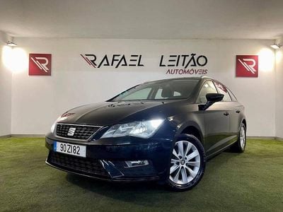 Usado Seat Leon ST 115 HP (84 kW) 2019 Preto Carrinha